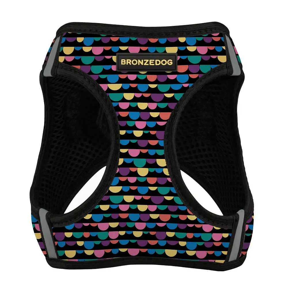 Шлея для собак Bronzedog Sport Vest Бульки S 20х16х3 см - фото 2