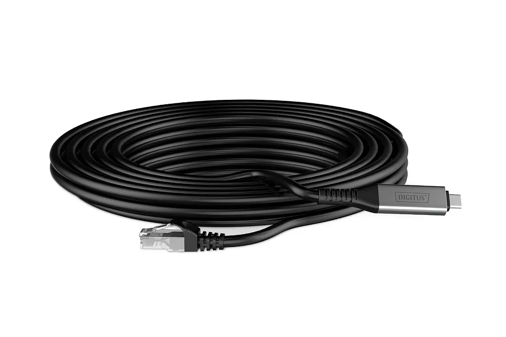 Кабель Digitus Ethernet USB-C - RJ45 CAT 6A S/FTP, 1 Gbit/s, 2m, LSZH teh0013671 - фото 4