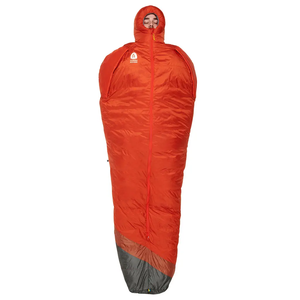 Спальник Sierra Designs Mobile Mummy 800F Regular Красный - фото 5