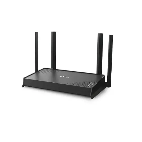 Роутер TP-Link Archer BE220, Black, WiFi 7 (5GHz до 2882 MB/s / 2.4GHz до 688 MB/s), 4xGLan, 1xGWan, MLO, 4 зовнішніх антен - фото 2