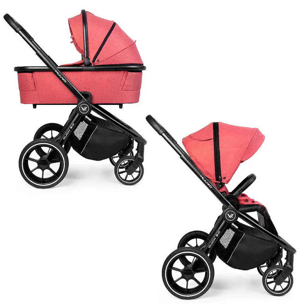 Універсальний візок Muuvo 2в1 Quick 3.0 Pure Pink XL (KM2V1Q3.0PPXL) - фото 3
