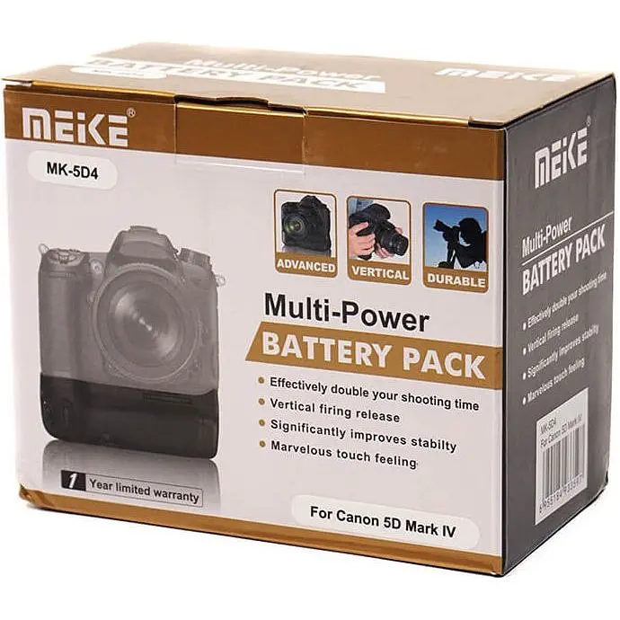 Батарейний блок Meike Canon MK-5D4 BG-E20 [94287] - фото 8