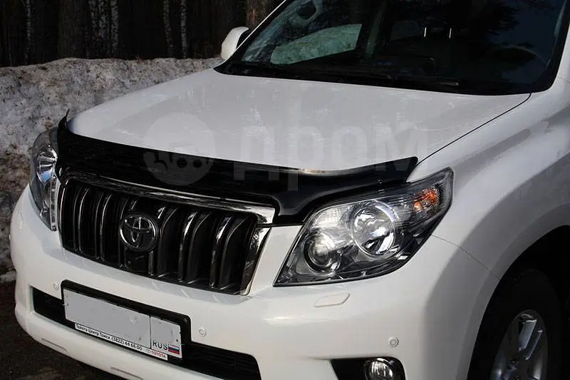 Дефлектор капоту мухобійка Toyota Land Cruiser Prado 150 2009-2013 (PZ451J0531ZA) - фото 4