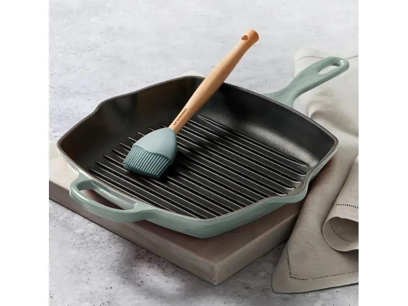 Сковорода гриль Le Creuset Signature 26 см Sea Salt (20183267170422) - фото 6