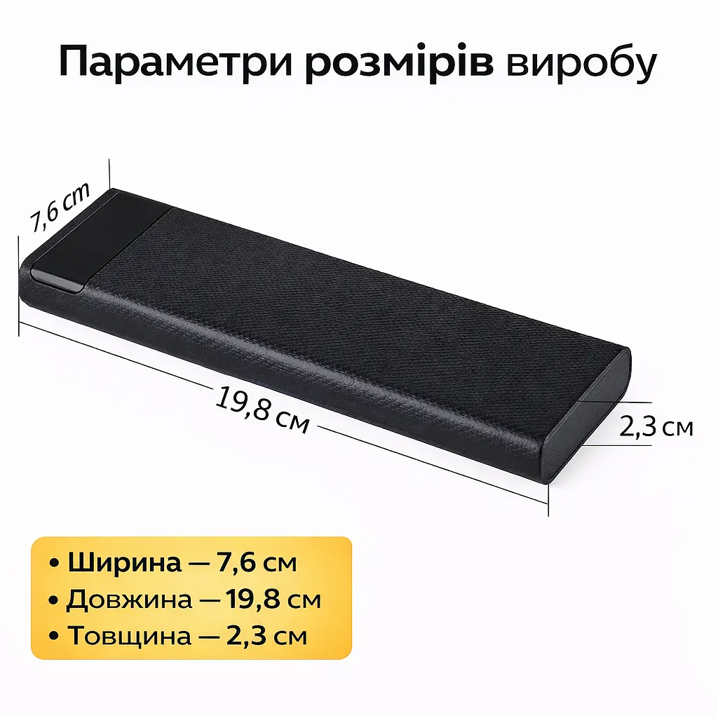 Корпус для Power Bank 8х18650 з Type-C та 2×USB 5V2A – модуль повербанку, бокс для акумуляторів 18650 - фото 6