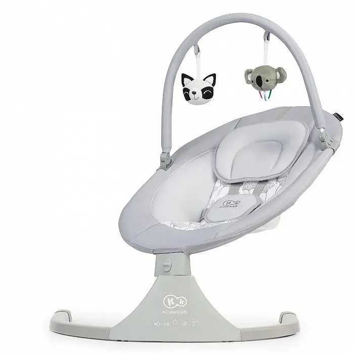 Електричне крісло-гойдалка Kinderkraft Luli Grey (4118) - фото 5