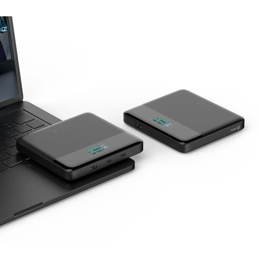 Павербанк ATRIA Black 20 000 mAh / 100 Вт (WPD-X11) - фото 6