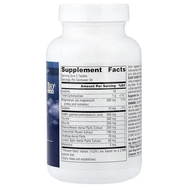 Мелатонін Sleep Science NightRest With Melatonin 100 таблеток Source Naturals vit0005394 - фото 2