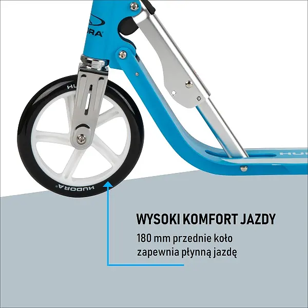 Самокат Hudora Little Big Wheel синий (14202) - фото 4