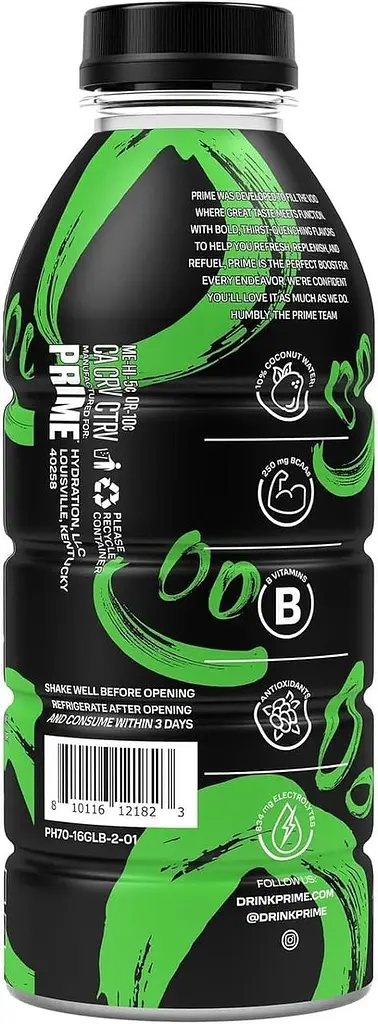 Безалкогольний напій Prime Hydration Drink Glowberry 500 мл - фото 4