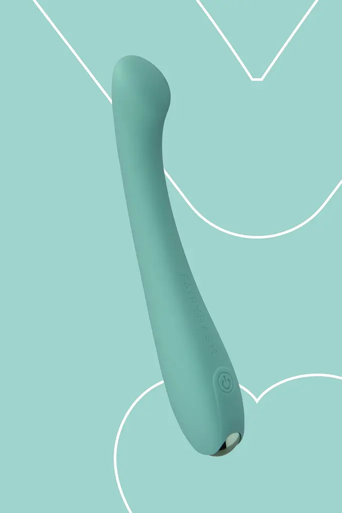 Вібратор FairyGasm MerryWand 17.5 см зелений - фото 3