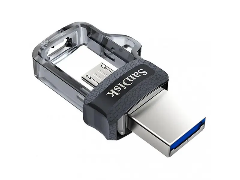 USB флеш накопичувач SanDisk 32 GB USB Ultra Dual OTG USB 3.0 Black (SDDD3-032G-G46) - фото 4