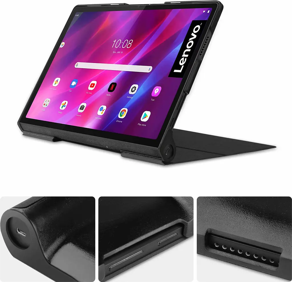 Чохол-книжка BeCover Smart Case для Lenovo Yoga Tab 11 YT-J706F Red Wine (708719) [88472] - фото 8