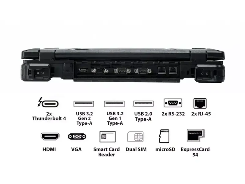Ноутбук Durabook Z14 Basic (Z4E2Q3DE3BXX) - фото 4