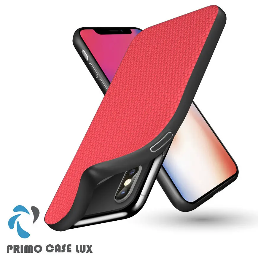Чохол накладка Primo Case Lux для Apple iPhone X / iPhone XS Red - фото 6