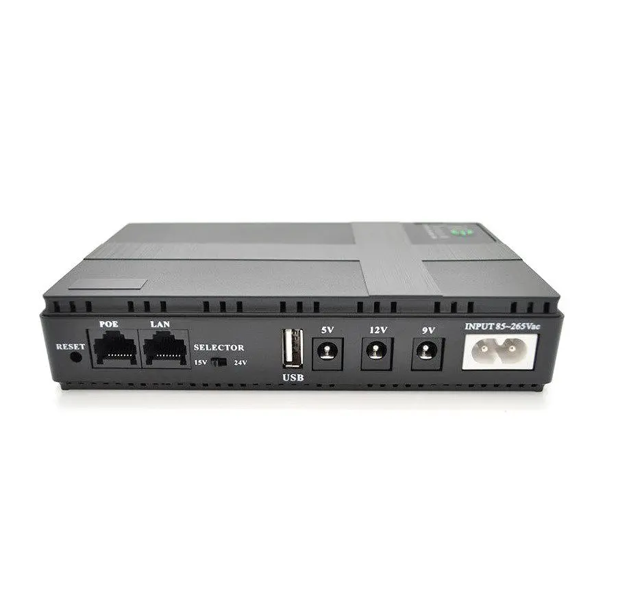 UPS ДБЖ безперебійне живлення для роутера/комутатора/PON/POE, 5/9/12V, Voltronic 18DC 18 W 10400mAh - фото 2