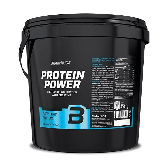 Протеїн BioTech Protein Power, 4 кг - Ваніль