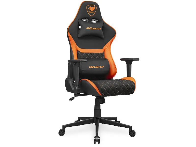 Компьютерное кресло для геймера Cougar Armor One V2 F black/orange - фото 2