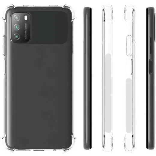 Панель BeCover Anti-Shock для Xiaomi Poco M3 Pro/Redmi Note 10 5G Clear (706973) - фото 2