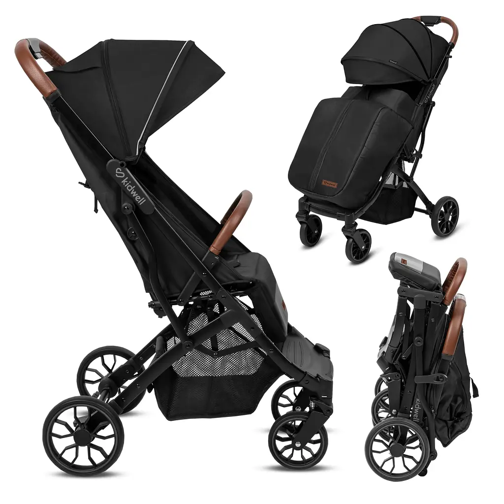 Прогулянкова коляска Kidwell Colmer Jet Black - фото 5