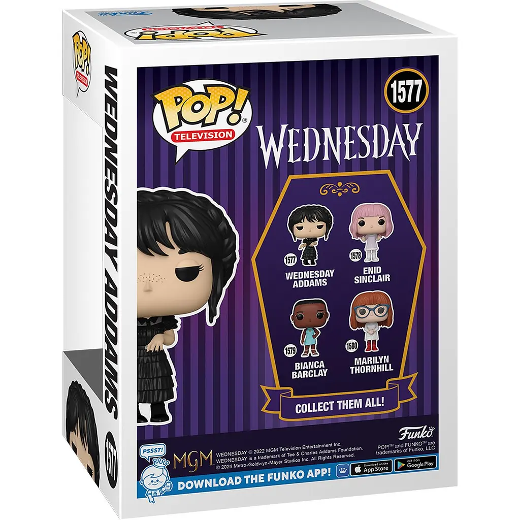 Фигурка Funko POP TV: Wednesday - Rave`n Wednesday Addams det0018145 - фото 3