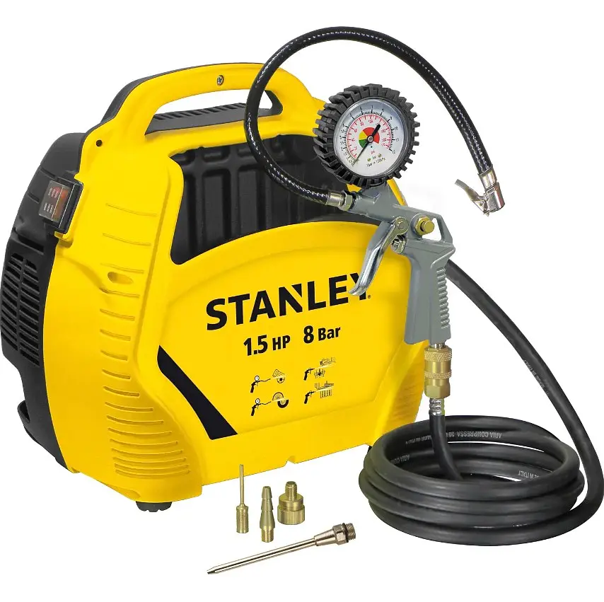 Компресор Stanley повітряний безмасляний AIRKIT