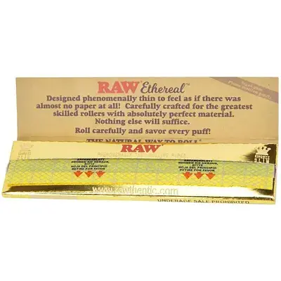 Папір для самокруток Raw Ethereal King Size - фото 3