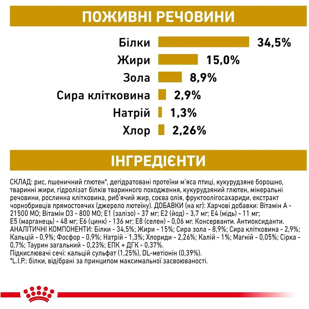 Корм для дорослих котів Royal Canin Urinary S/O Feline при захворюваннях сечовидільної системи 0.4 кг - фото 6