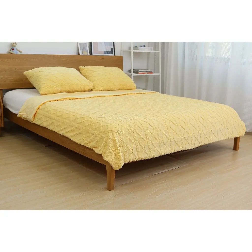 Набор текстиля Soho Romance Cream одеяло 200х220 см + 2 наволочки 50х70 см (Set carpet+ pillow Cream) - фото 4