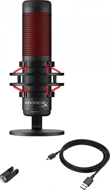 Мікрофон HyperX QuadCast (HX-MICQC-BK/4P5P6AA) [67621] - фото 7