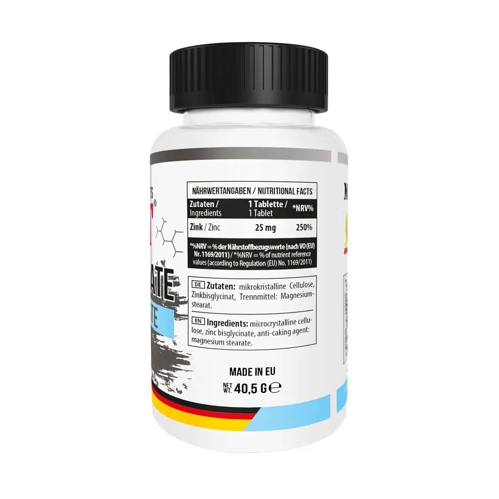 Цинк MST Nutrition Zinc Chelate Bisglycinate, 90 таблеток - фото 2