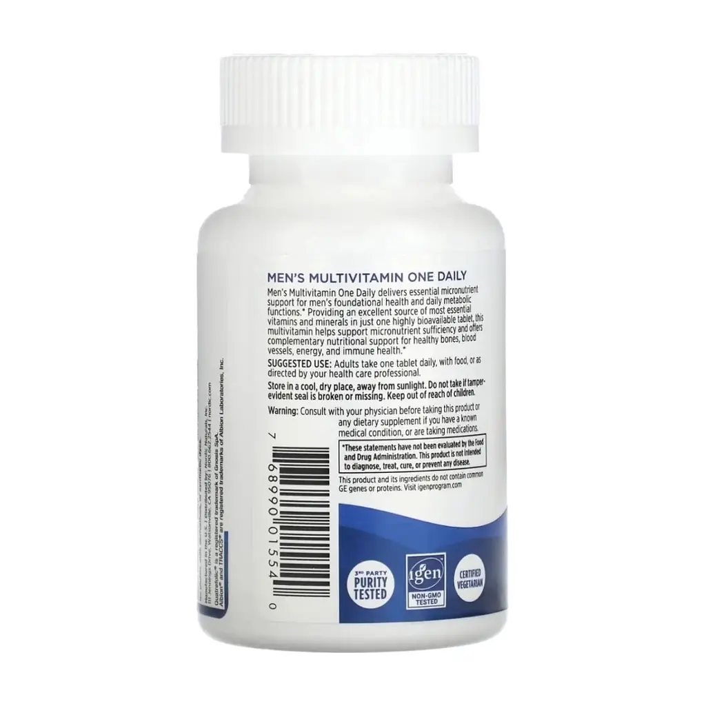 Витаминно-минеральный комплекс Nordic Naturals Мультивитамины для мужчин, Men''s Multivitamin, One Daily, 30 таблето (NOR-01554) - фото 8