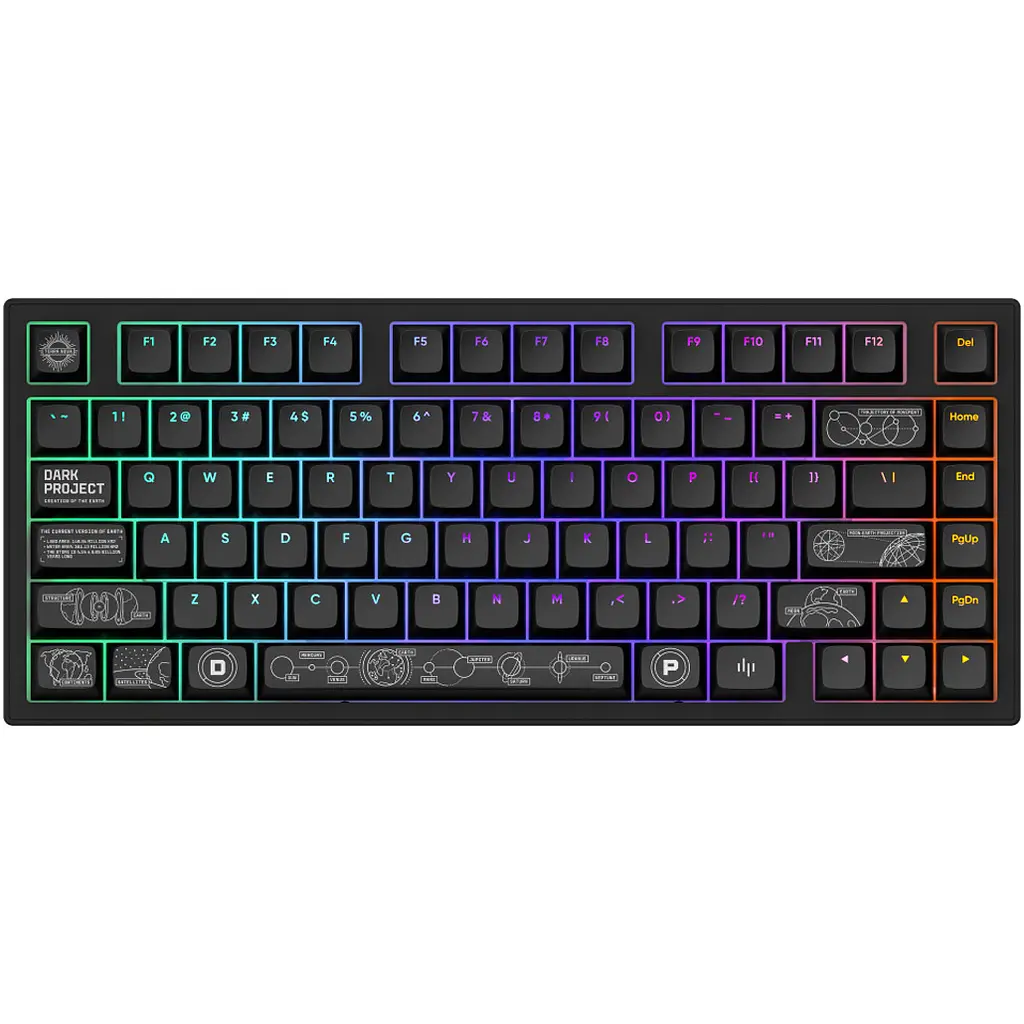 Клавиатура Dark Project ALU81 Terra Nova ENG/UA Black (DPKB_NOVA_81_ANSI_BLACK_UA) [122654] - фото 2