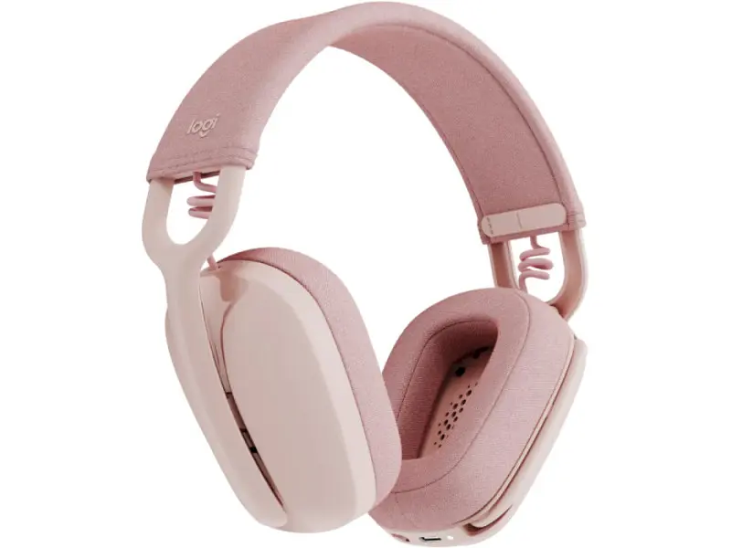 Навушники з мікрофоном Logitech Zone Vibe 100 Rose (981-001224) - фото 5