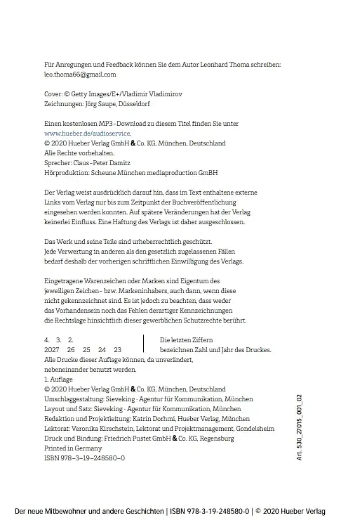 A1. Der neue Mitbewohner und andere Geschichten + MP3 - фото 2