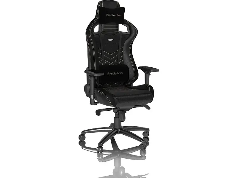 Крісло геймерське Noblechairs Epic Series Black/Gold (NBL-PU-GOL-002) - фото 2