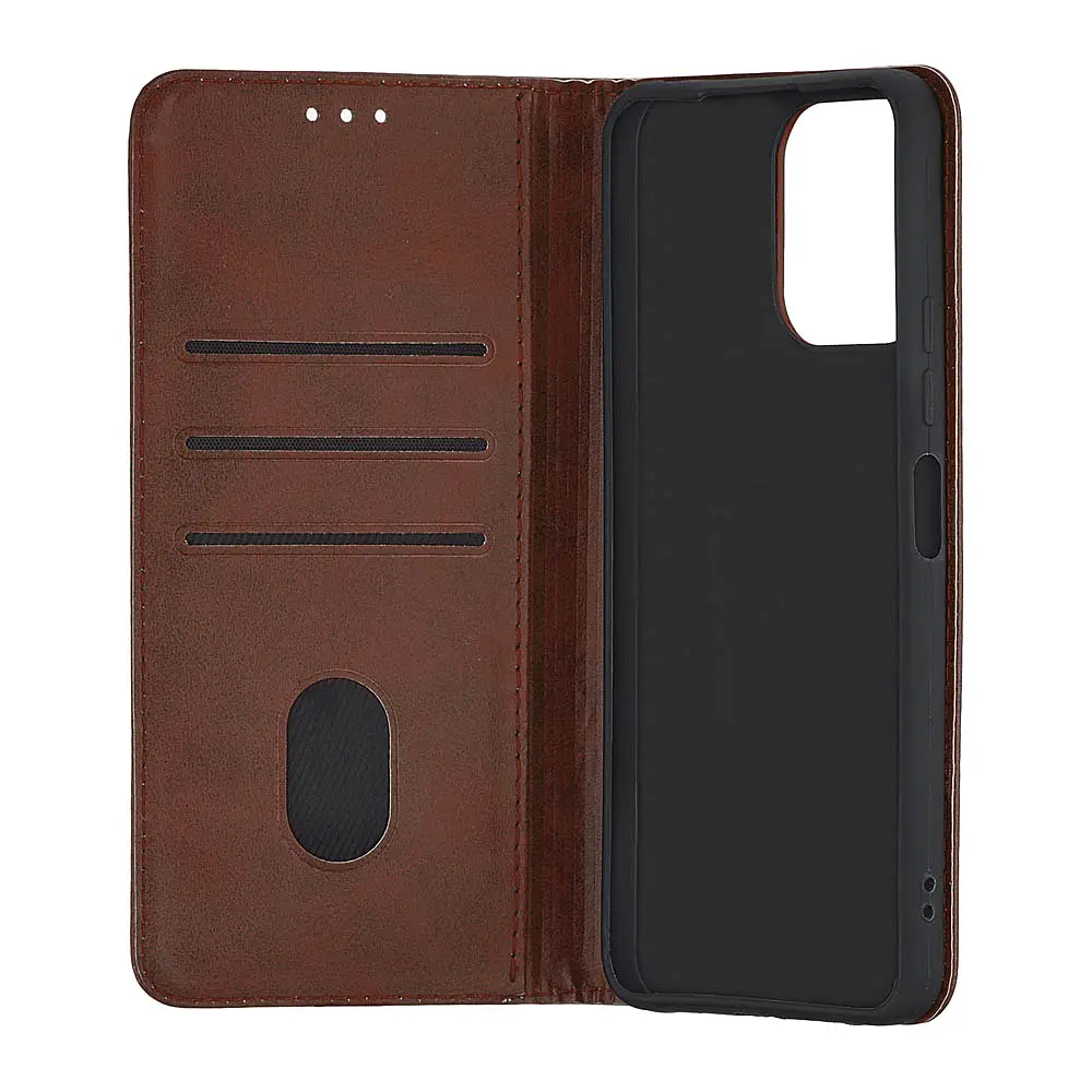 Чохол-книжка Premium Xiaomi Redmi 12 4G/Redmi 12 5G Dark Brown - фото 3
