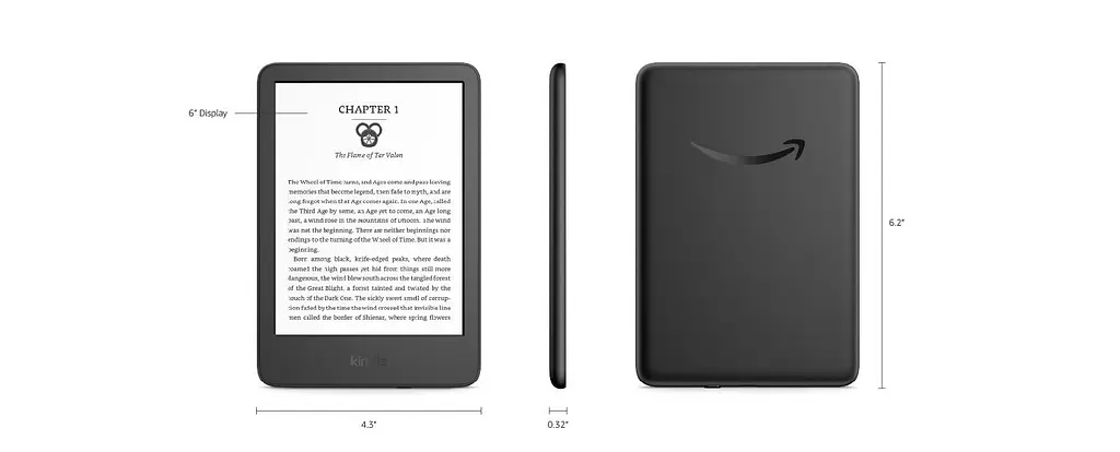 Електронна книга Amazon Kindle 11th Gen. 16GB 2023 Black [NEW OB] - фото 2