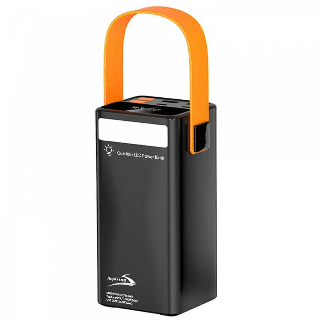 Батарея універсальна Aspiring Vigor 50 50000 мА·год PD/100 Вт (VTR-PB-V50)