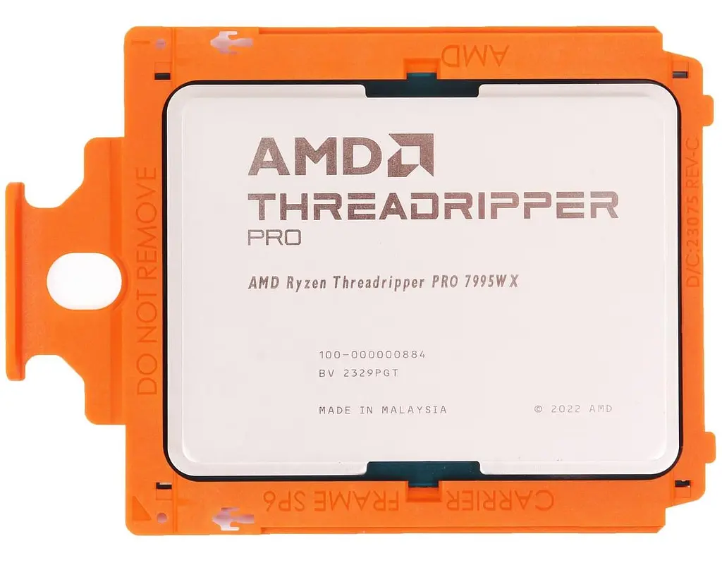Процессор AMD Ryzen Threadripper PRO 7995WX WOF (100-100000884WOF) (Socket TR5, 192T, 5.1 ГГц, Box) - фото 3