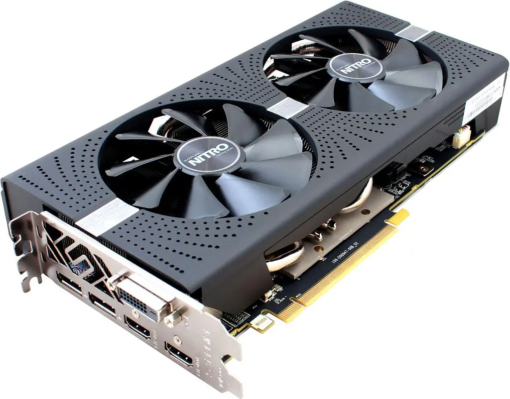 Видеокарта Sapphire Radeon RX 580 4Gb Nitro+ 256bit GDDR5 Б/У - фото 2