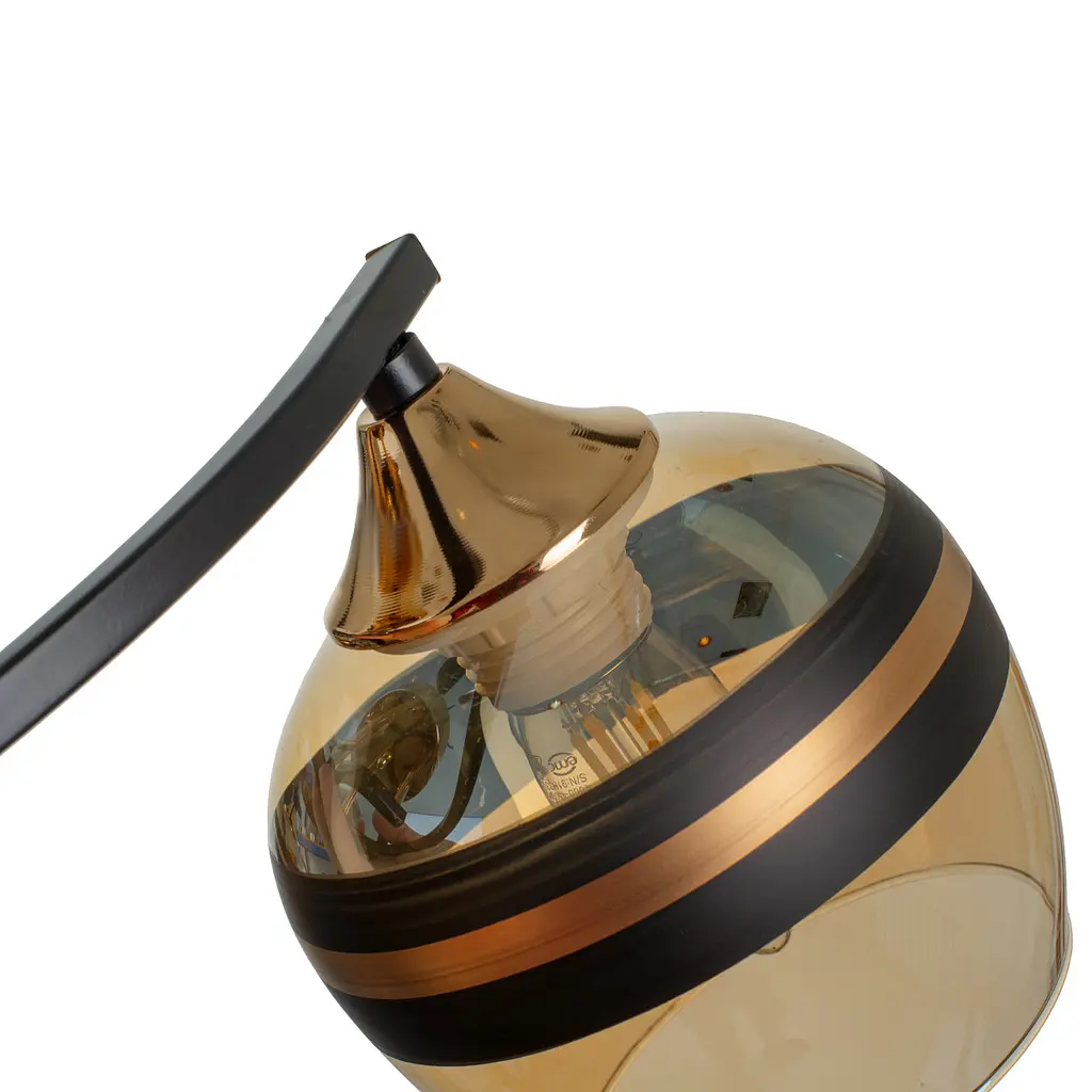 Люстра потолочная Brille в спальню E27 60W G (LK-716S/3) - фото 5