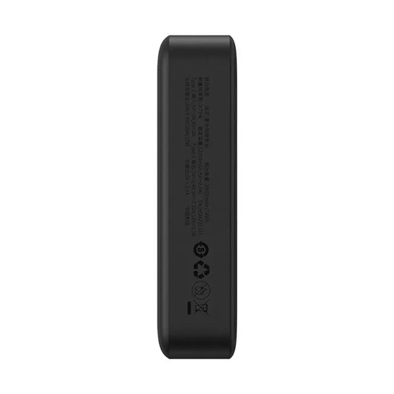 Внешний акумулятор Baseus Magnetic Mini Wireless Power Bank 20000mAh PPCX150001 черный - фото 5