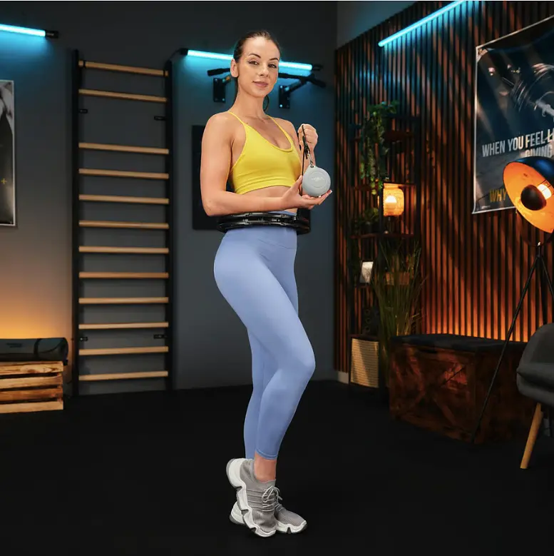 Хулахуп Trex Sport TX-010CHH масажний з обважнювачем чорний - фото 6