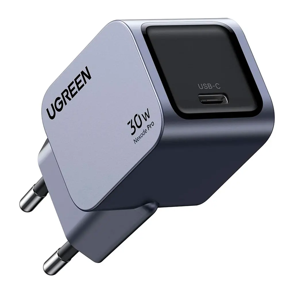 Зарядний пристрій Ugreen USB-C PD 30 Вт GaN X703 сірий (35006)