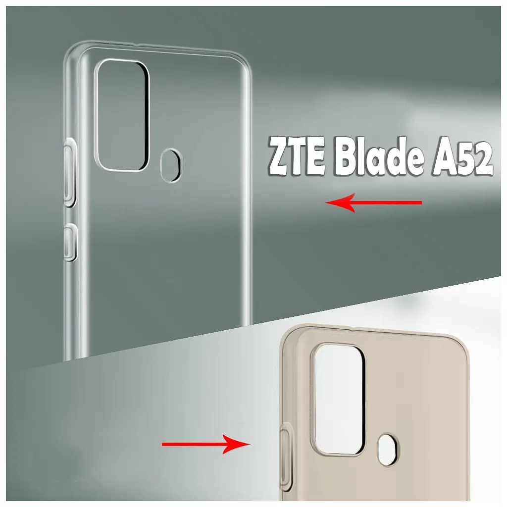Чохол до мобільного телефона BeCover ZTE Blade A52 Transparancy (708942) - фото 5