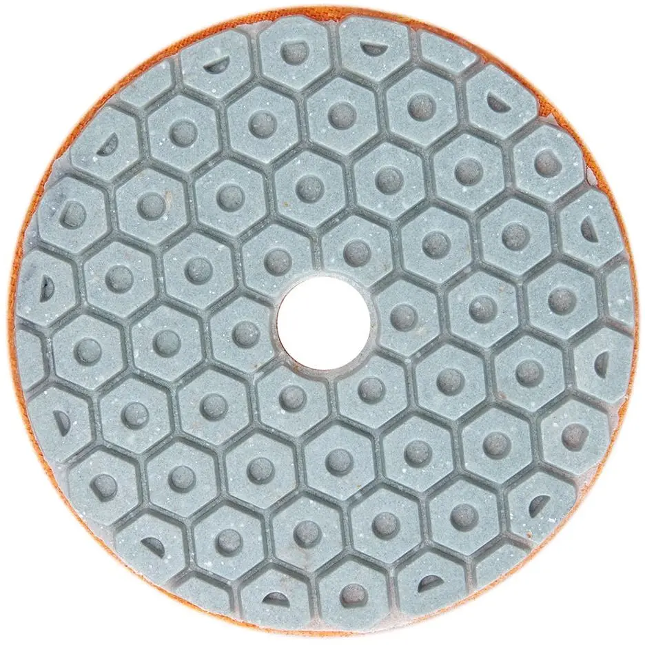 Круг алмазный Alloid Building Tools Combs шлифовальный на липучке 100 мм зерно 200 (DD-63380) - фото 2