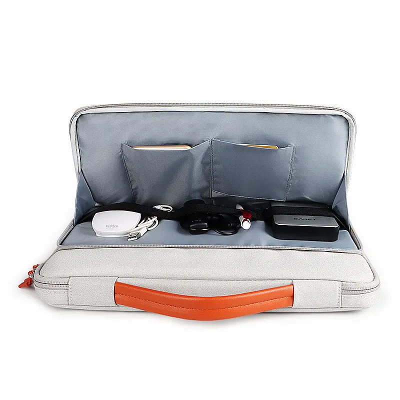 Сумка-чохол для ноутбука або документів Digital Lenovo Леново 16 Сірий (IBN046S4) - фото 6