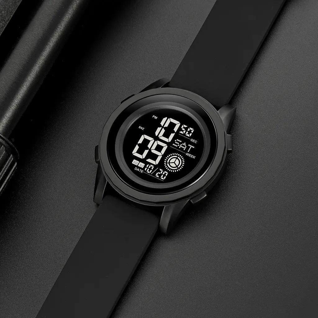 Чоловічий наручний годинник 2082BKBK Black-Black Skmei acs0030317 - фото 4