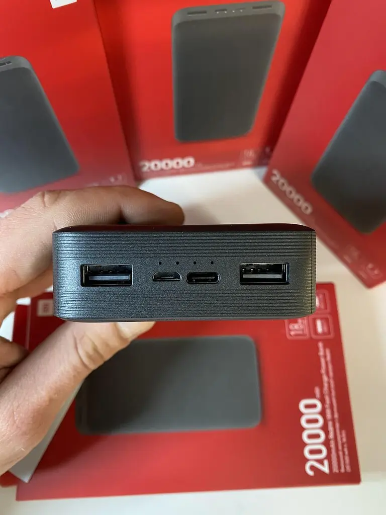 Акумулятор зовнішній Xiaomi Redmi powerBank 20000 mAh 18w - фото 5